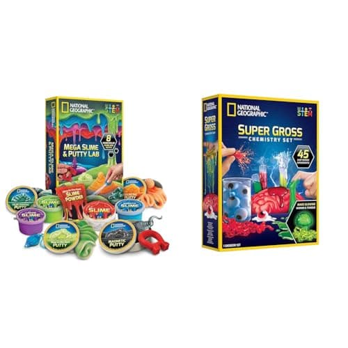 NATIONAL GEOGRAPHIC Mega Slime Kit & Putty Lab