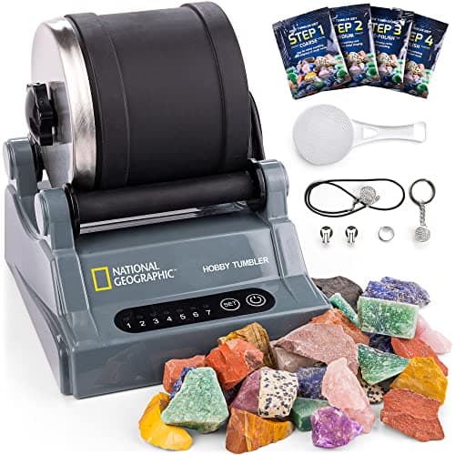 NATIONAL GEOGRAPHIC Hobby Rock Tumbler Kit
