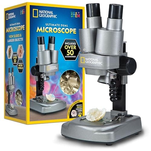 National Geographic NATIONAL GEOGRAPHIC Dual LED Student Microscope