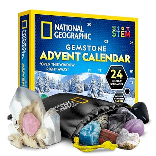 National Geographic NATIONAL GEOGRAPHIC Gemstone Advent Calendar