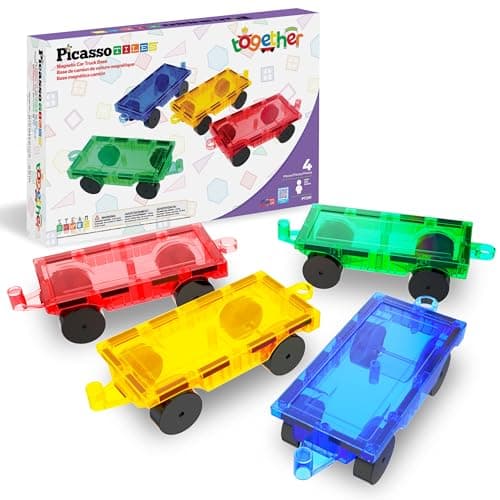 PicassoTiles Car Truck 2-Piece Set